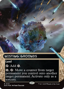 Nesting Grounds (0121) (Borderless) (Galaxy Foil) [Edge of Eternities: Stellar Sights]