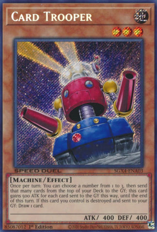 Card Trooper (Secret Rare) [SGX4-ENA03] Secret Rare