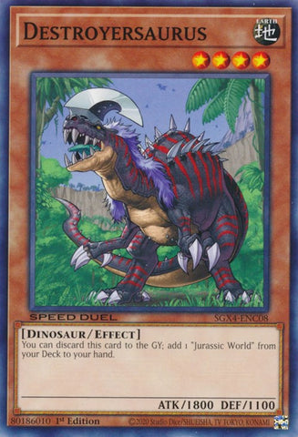 Destroyersaurus [SGX4-ENC08] Common