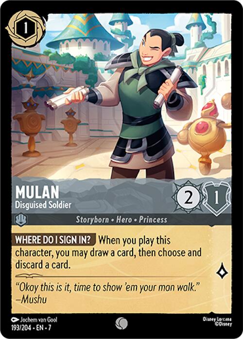 (Preoder ETA 24 Feb) Mulan - Disguised Soldier (193/204) [Archazia's Island]