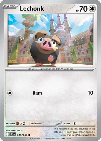 Lechonk (139/159) [Scarlet & Violet: Journey Together]