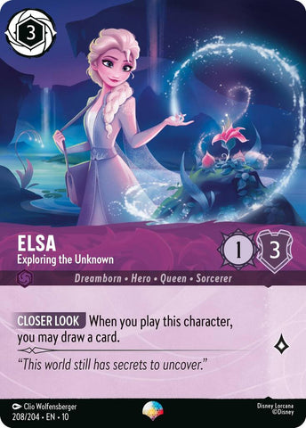Elsa - Exploring the Unknown (Epic) (208/204) [Whispers in the Well]