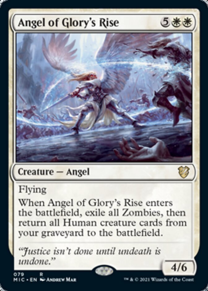 Angel of Glory's Rise [Innistrad: Midnight Hunt Commander]