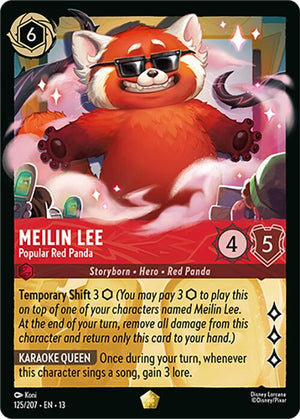 Meilin Lee - Popular Red Panda (125/207) [Attack of the Vine!]