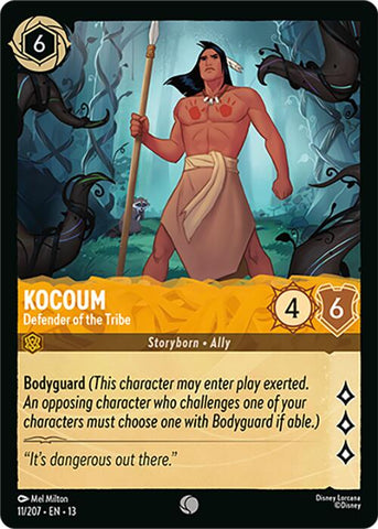 Kocoum - Defender of the Tribe (11/207) [Attack of the Vine!]