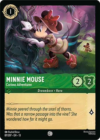 Minnie Mouse - Curious Adventurer (87/207) [Attack of the Vine!]