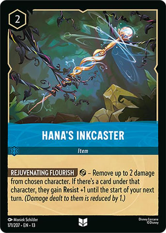 Hana's Inkcaster (171/207) [Attack of the Vine!]