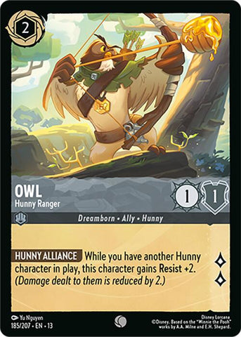 Owl - Hunny Ranger (185/207) [Attack of the Vine!]