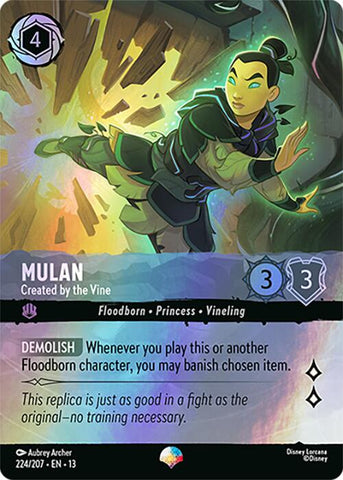 Mulan - Created by the Vine (Epic) (224/207) [Attack of the Vine!]