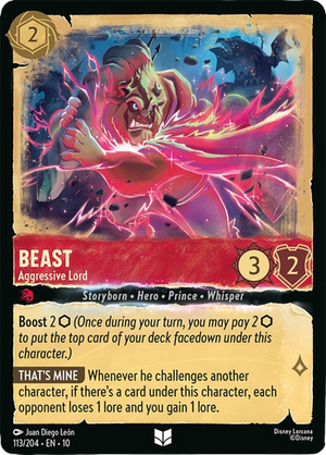 Beast - Aggressive Lord (113/204) [Whispers in the Well]