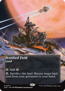 Petrified Field (0077) (Borderless) [Edge of Eternities: Stellar Sights]